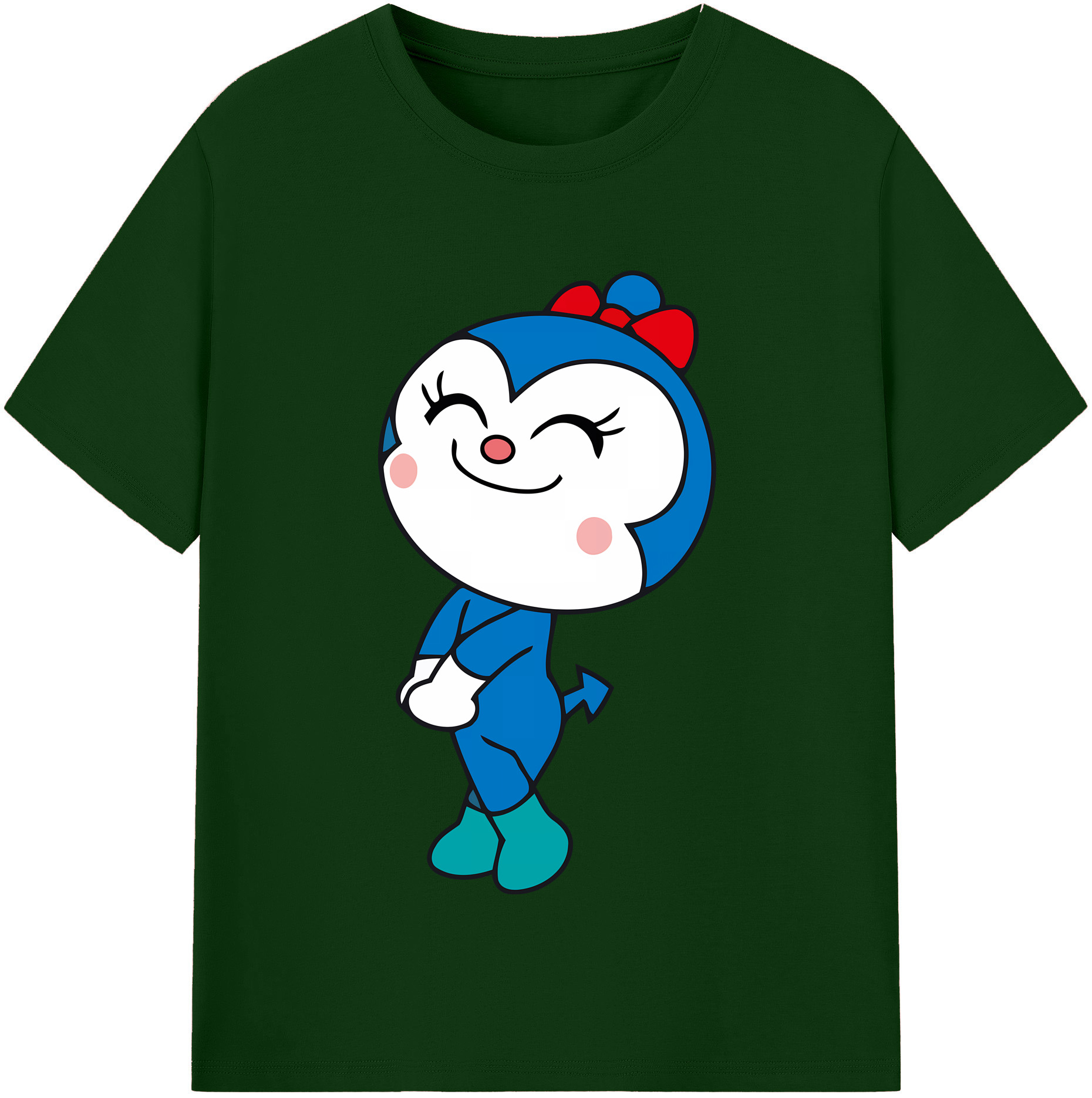（画像用） アンパンマン Anpanman 綿100％半袖Tシャツ（フロントプリント）